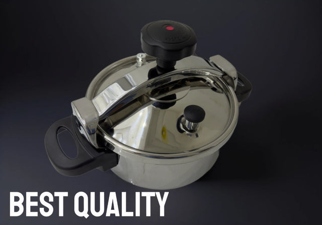 Stainless steel pressure cooker 22cm