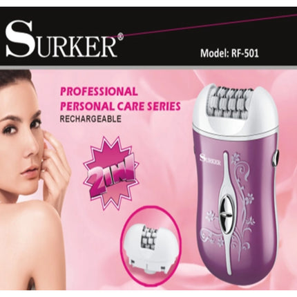 Women face body hair professional electric rechargeable  Epilator