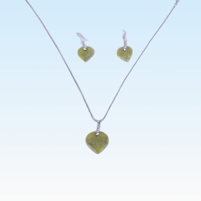 Jet Stone Original Necklace Set