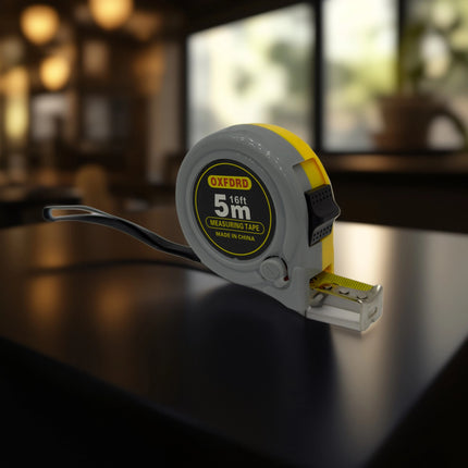 Stainless Steel Blade, 5m Retractable Measuring Tape,  for Home, Engineer, Contractors, and for anywhere